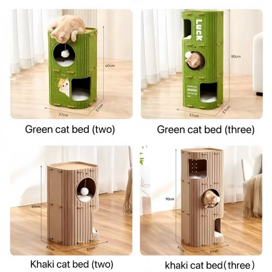 Three layers of Cat's Nest