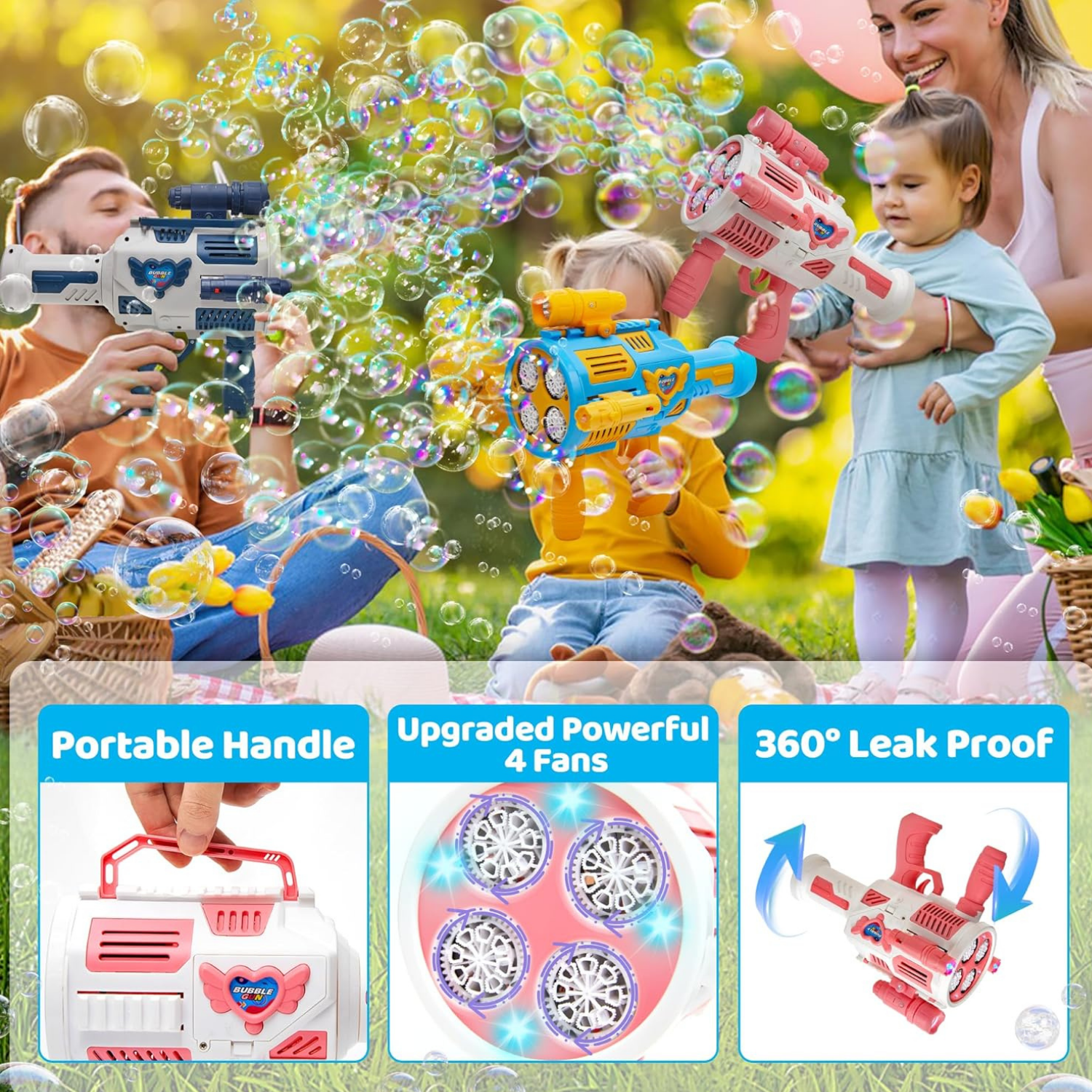 32 Holes Bubbles Machine