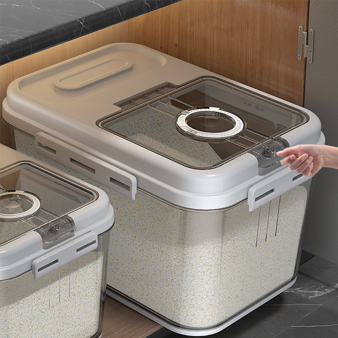 Rice Storage Container With Lid