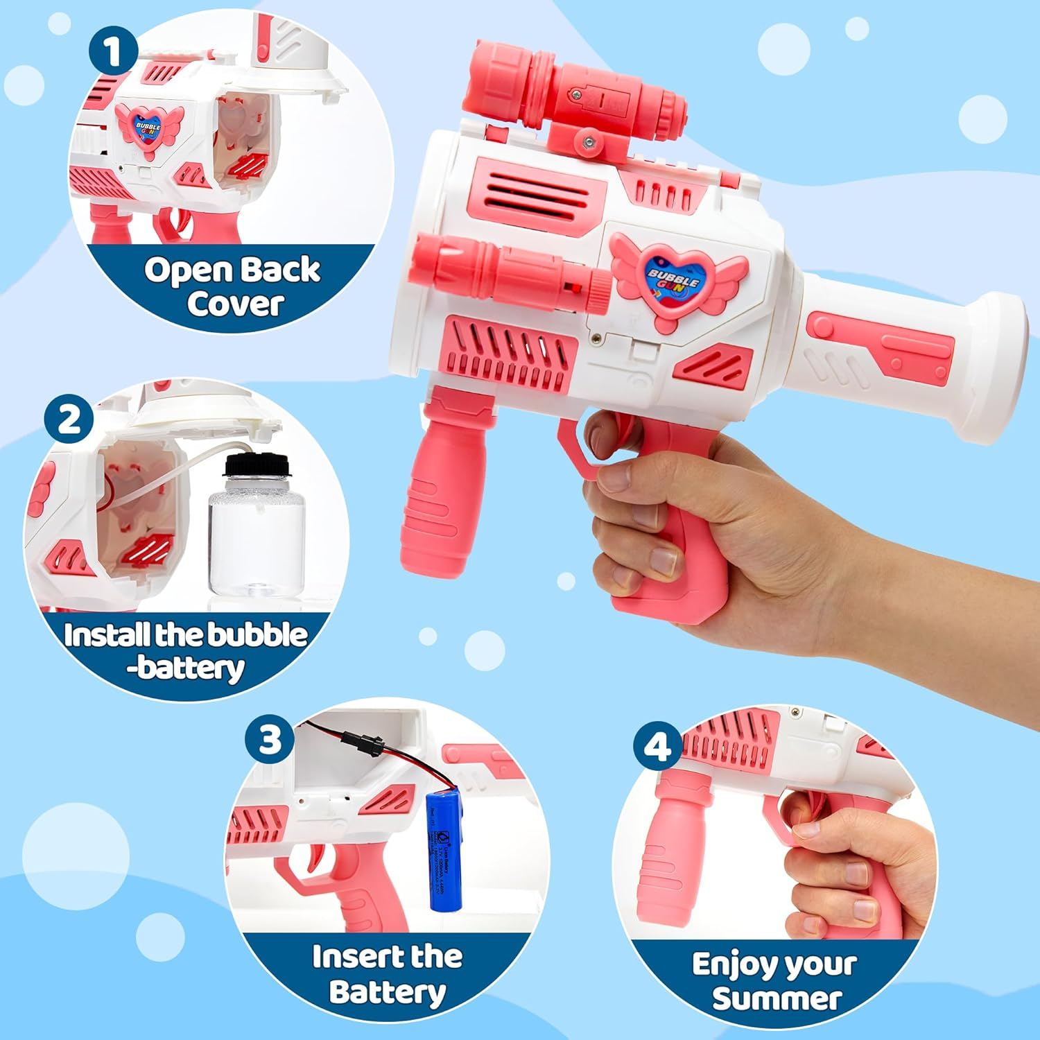 32 Holes Bubbles Machine