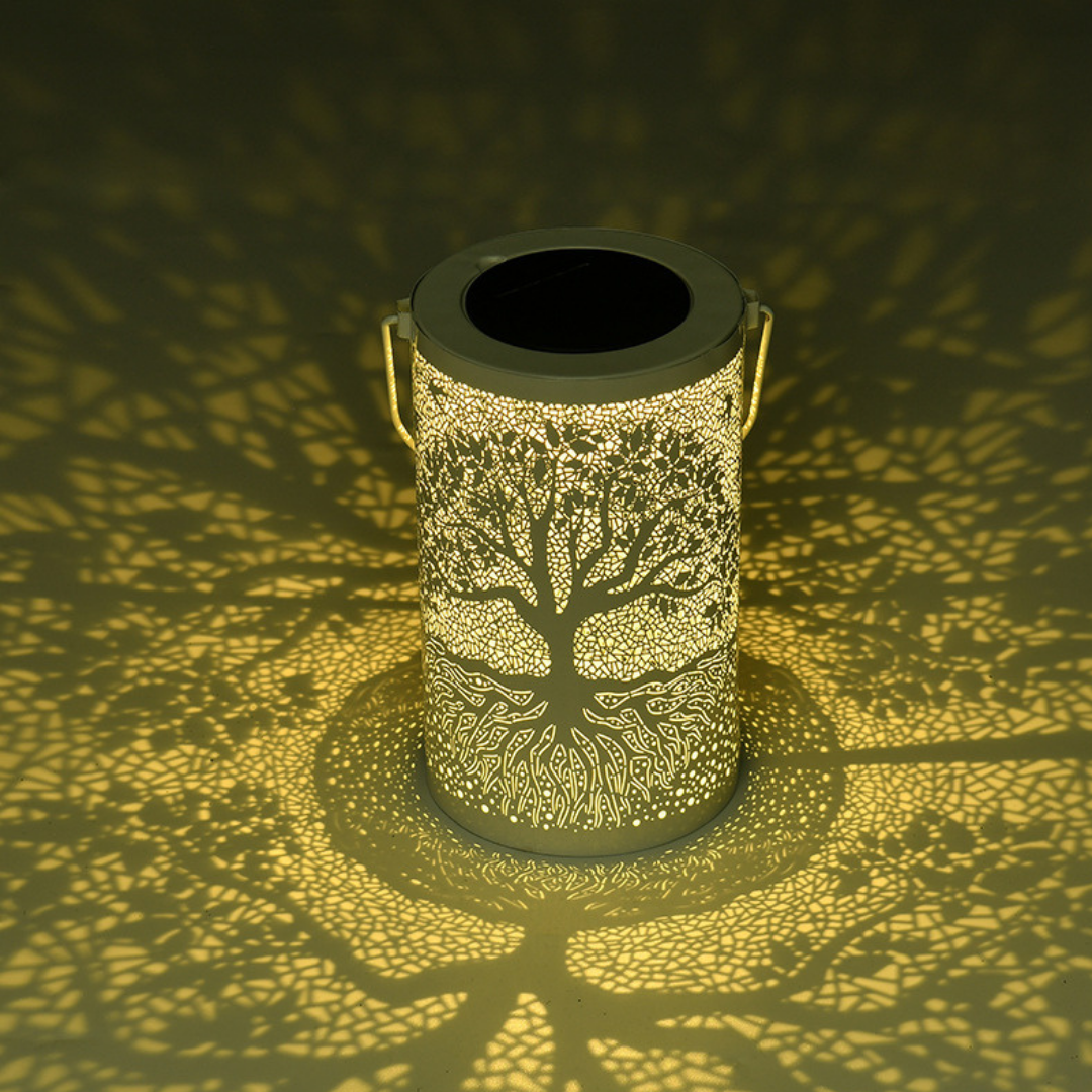 Iron Tree Lamp