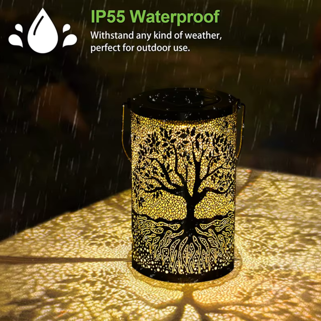 Iron Tree Lamp