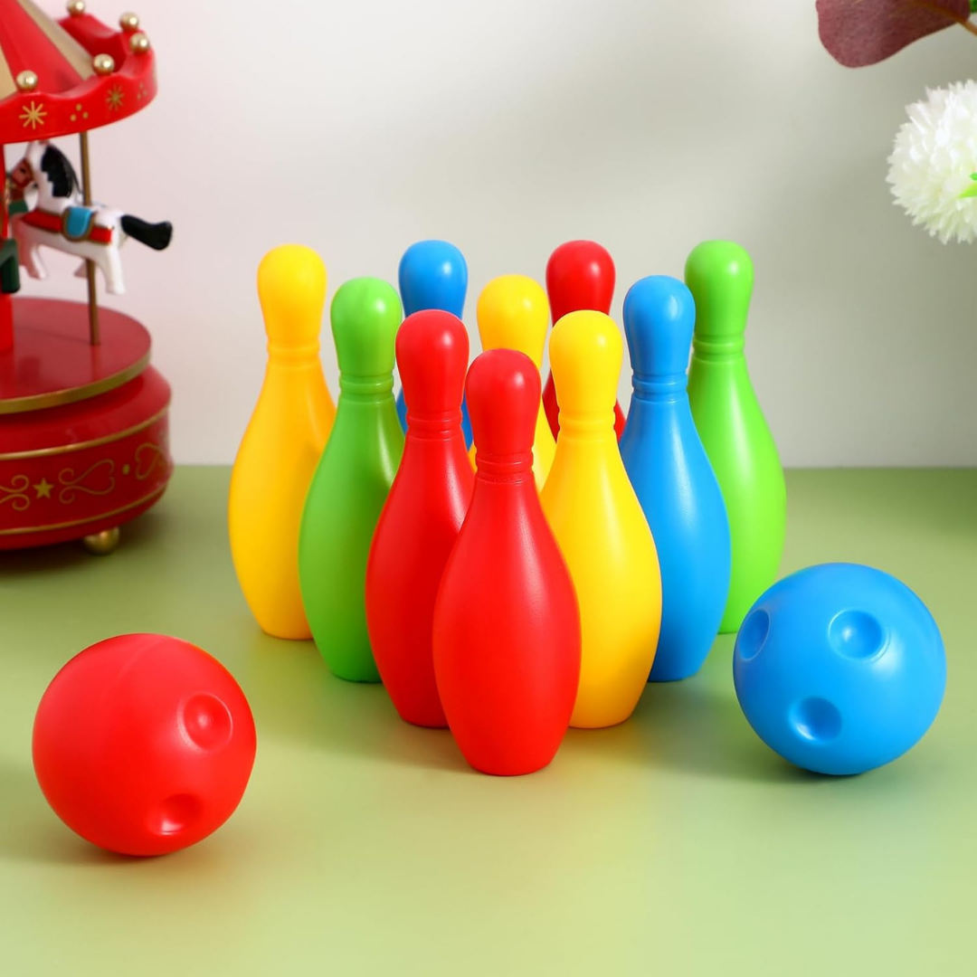 Bowling Toys 10 Bottles & 2 Balls