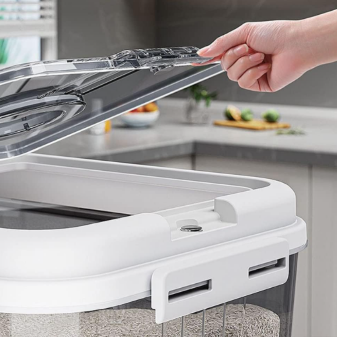 Rice Storage Container With Lid