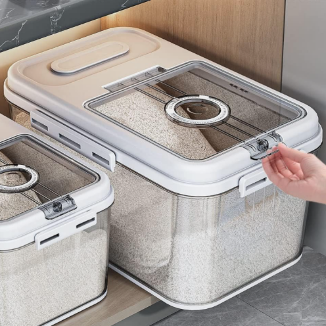 Rice Storage Container With Lid