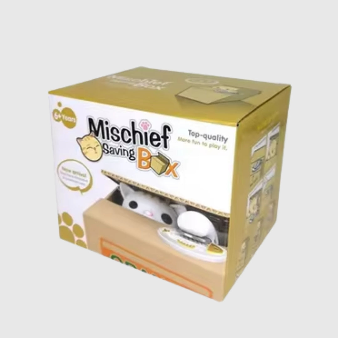 Stealing Cat money Bank