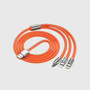 Silicone Cable Charger 3 in 1