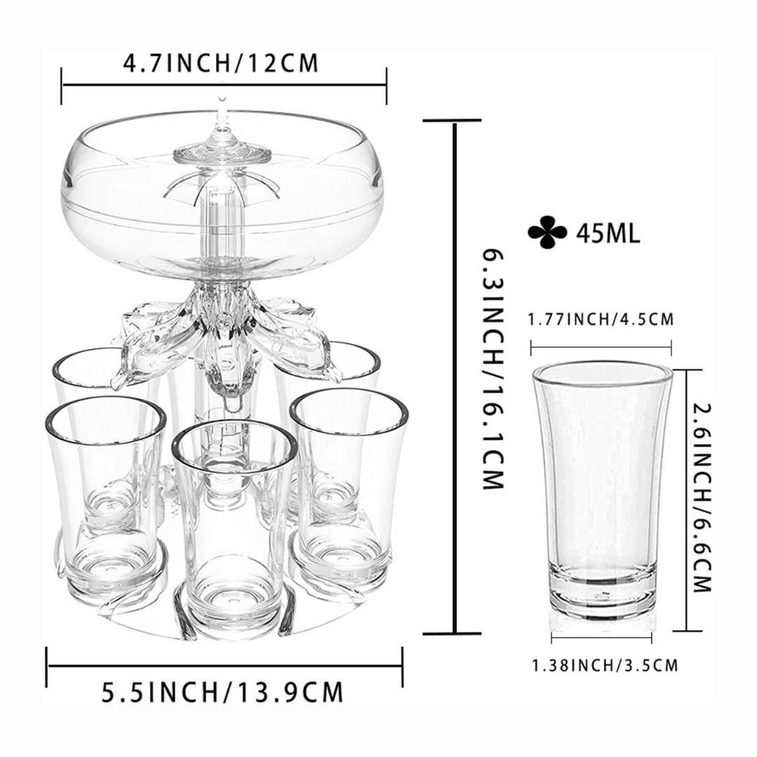 Rotate Table Plastic Bucket