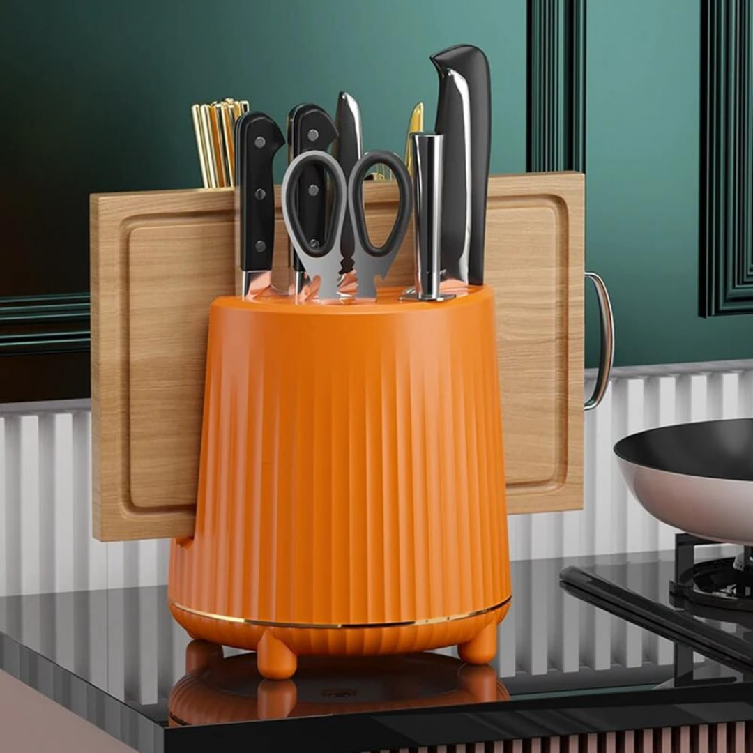 Kitchen Knife & Cutlery Holder