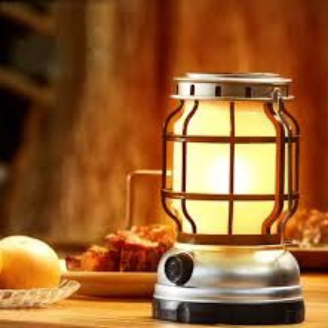 Solar Retro Camping Light