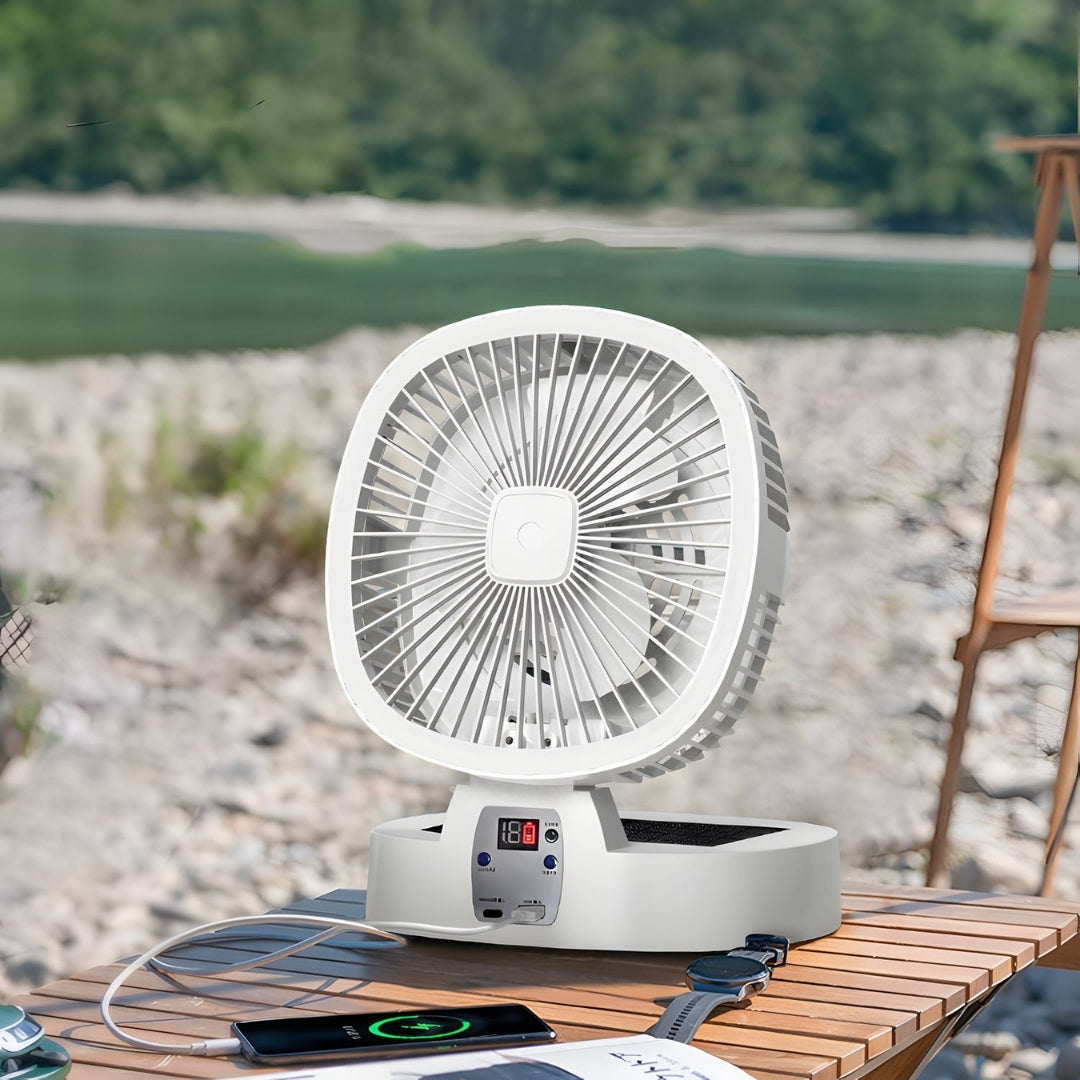 Solar Foldable Fan