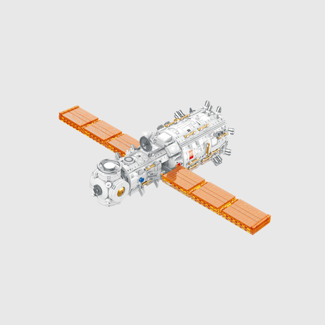 Puzzle Building Blocks Satellite