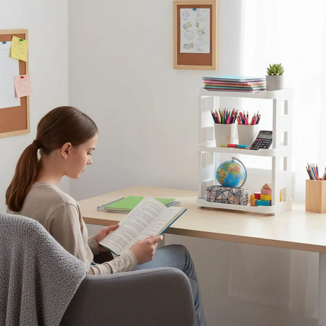 3 Tier Rectangular Shelf