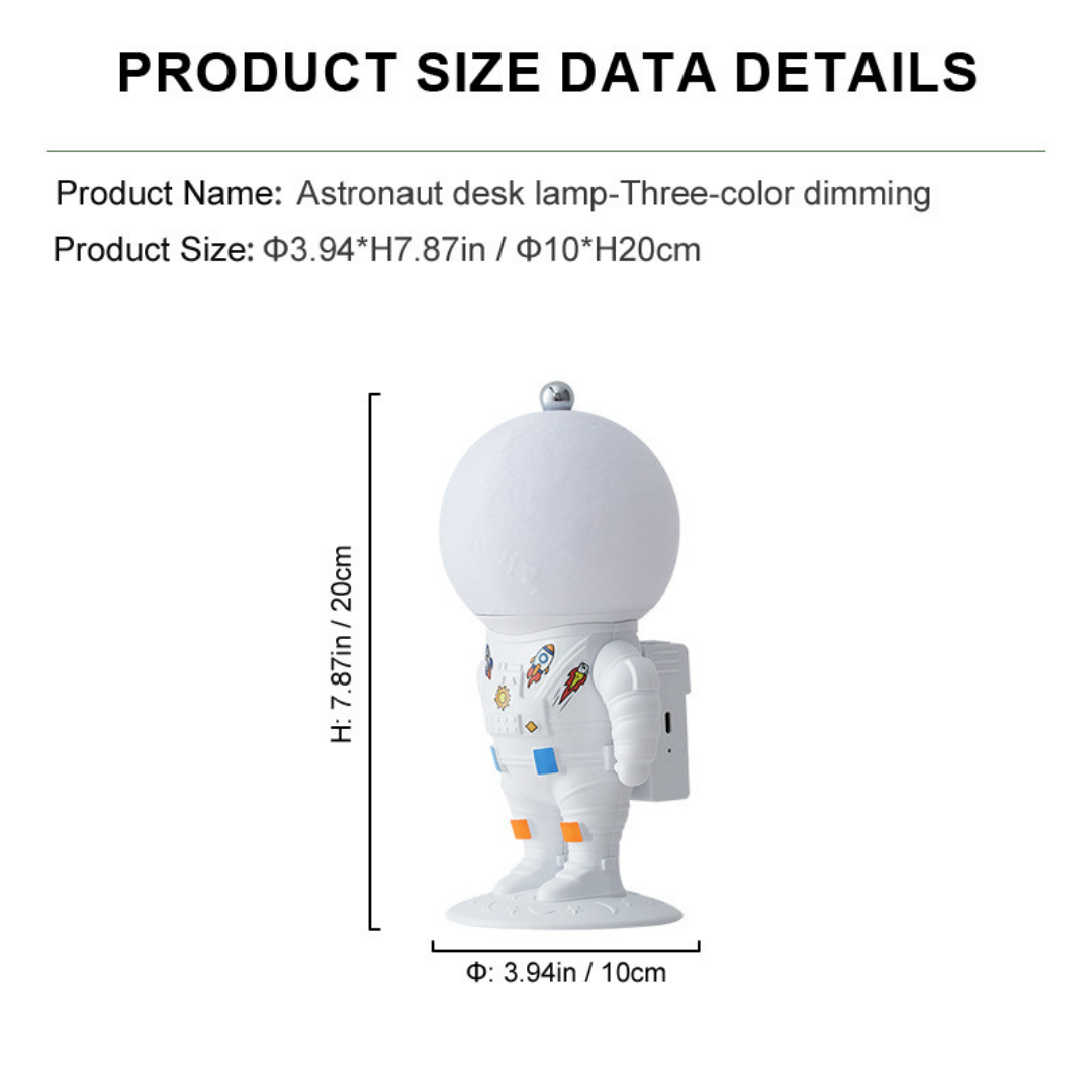 LED Light Astronaut Desk Lamp