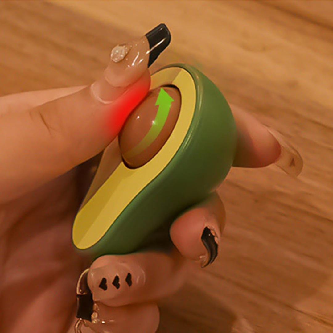 Avocado Keychain