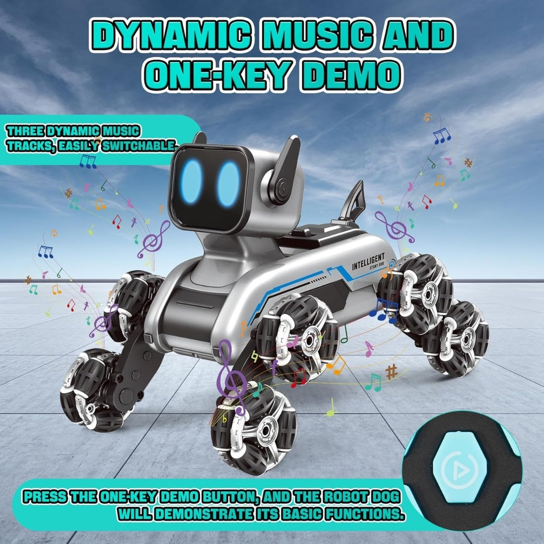 Hot Selling 8 Wheel Stunt Robot Dog
