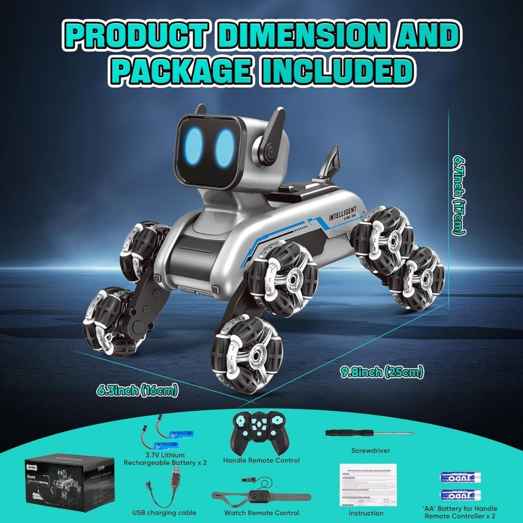 Hot Selling 8 Wheel Stunt Robot Dog