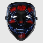 LED Luminous Black V Mask