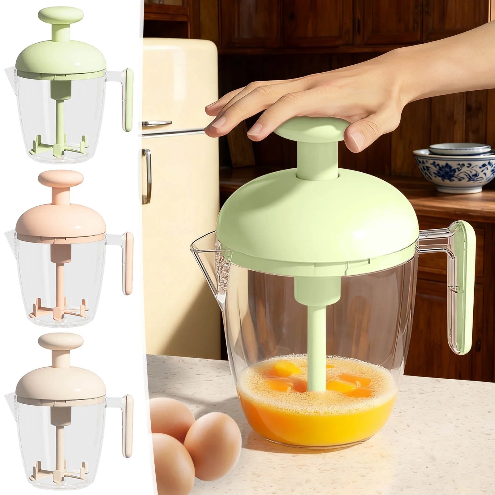 Manual Pressed Egg Beater