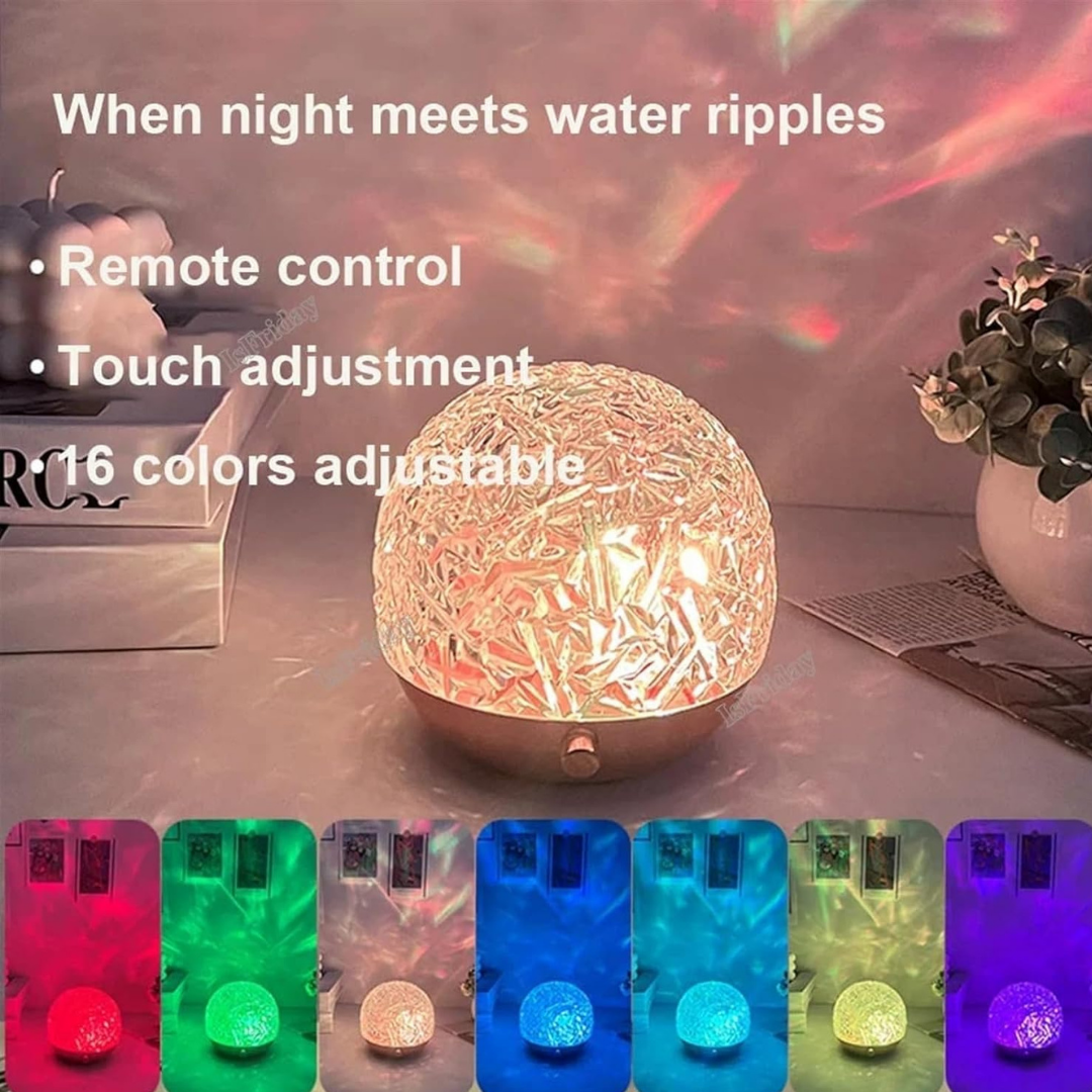 16-Color Water Pattern Lamp