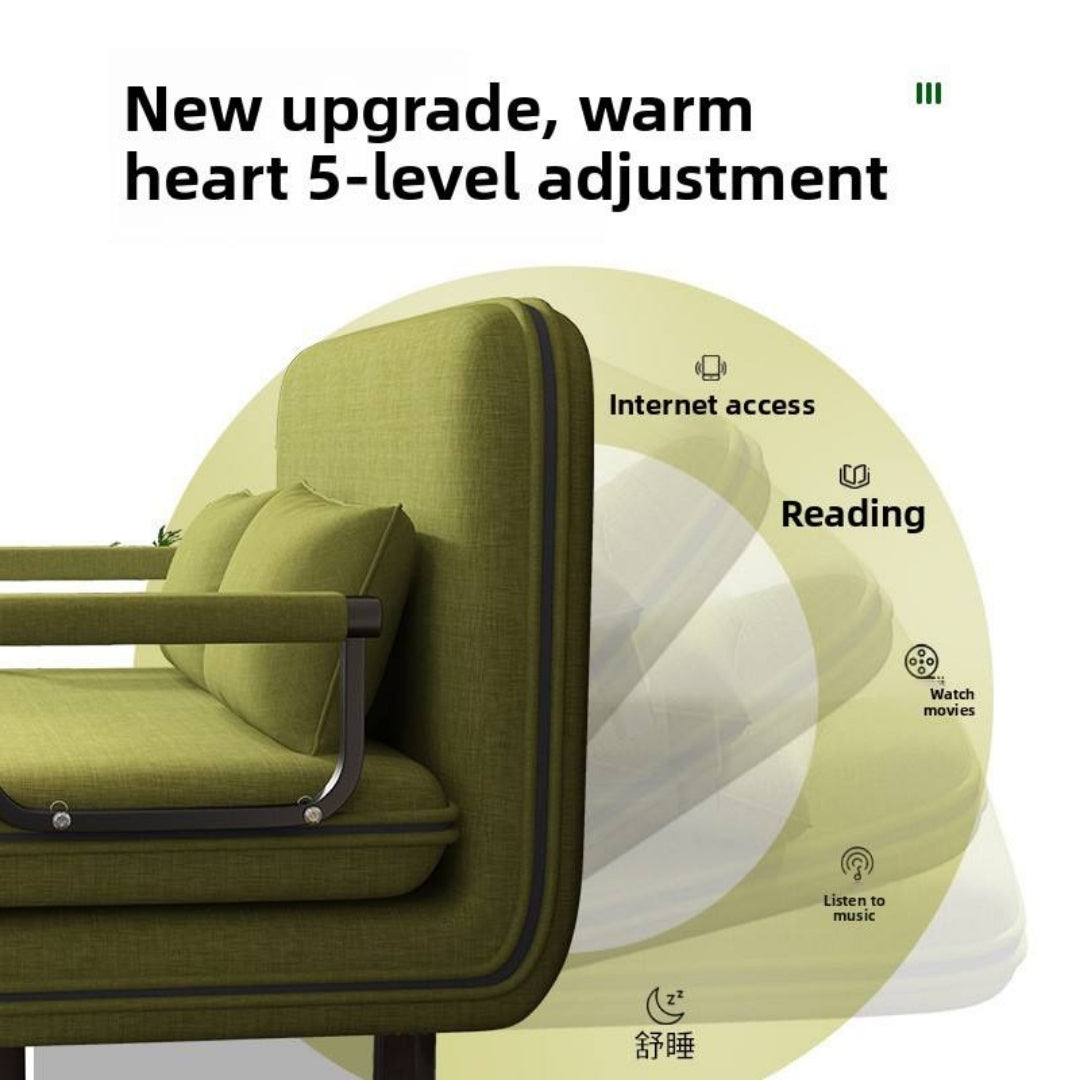 Sofa With Two Pillows