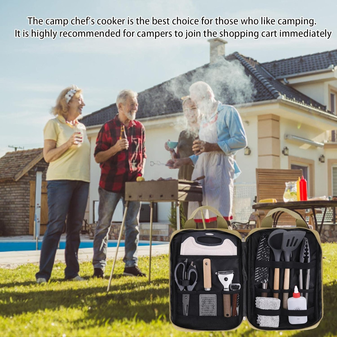 Outdoor Stainless Steel Kitchenware Set