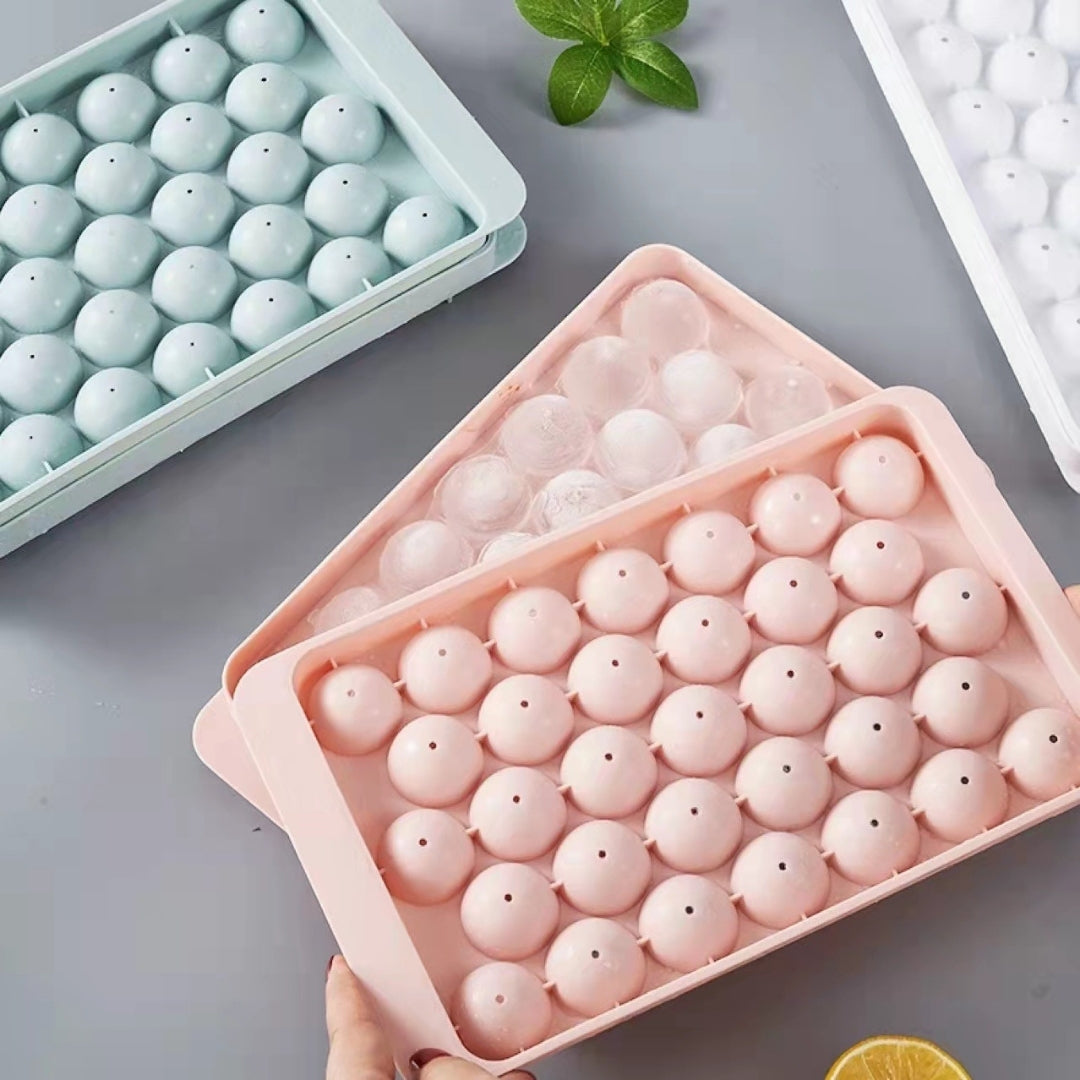 33 Grids Ice Mold-Round Style