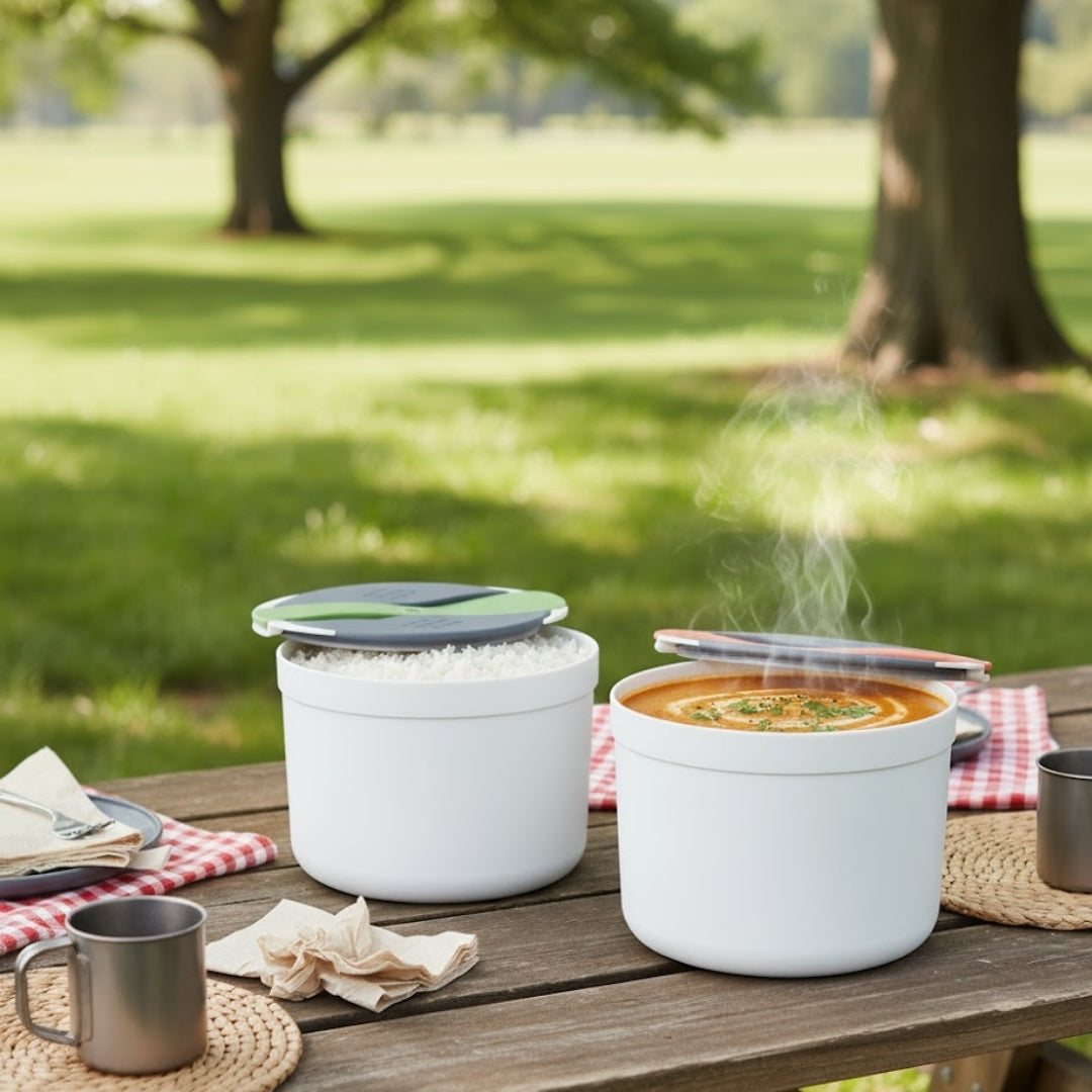 Microwave Steamed Rice Pot 2L