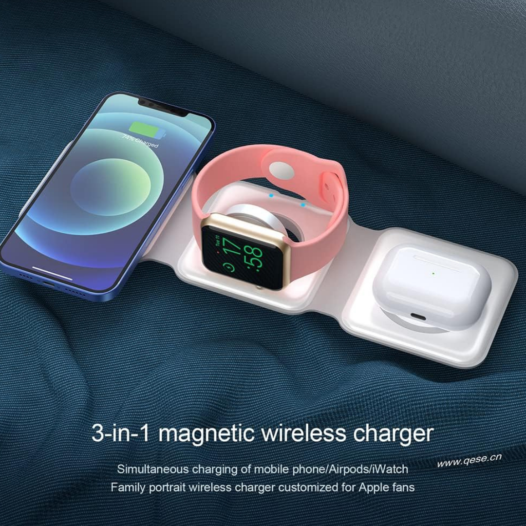 3-in-1 This Time Magnetic Wireless Charger