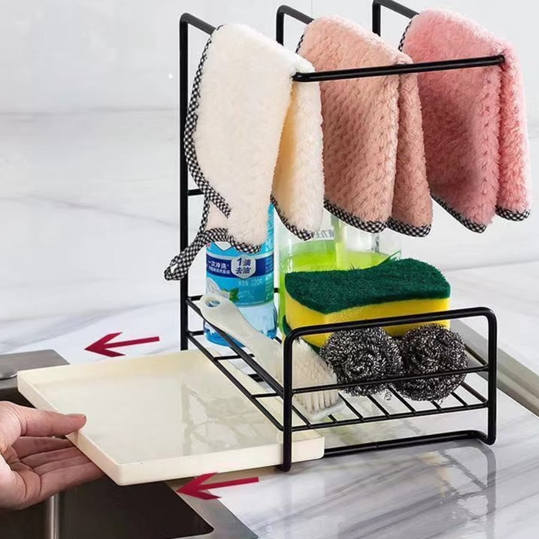 Kitchen Rag Rack