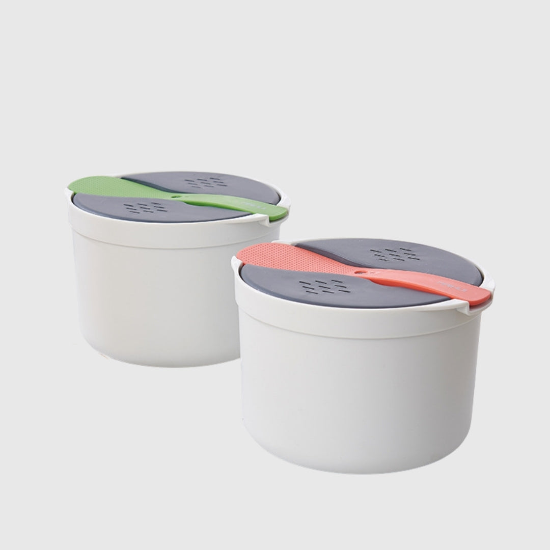 Microwave Steamed Rice Pot 2L