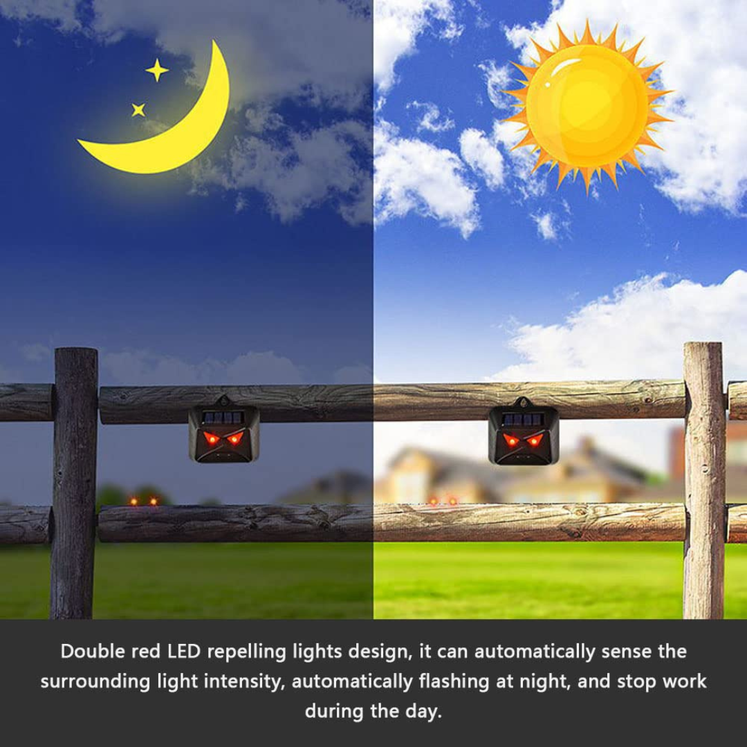Solar Powered Animal Repeller