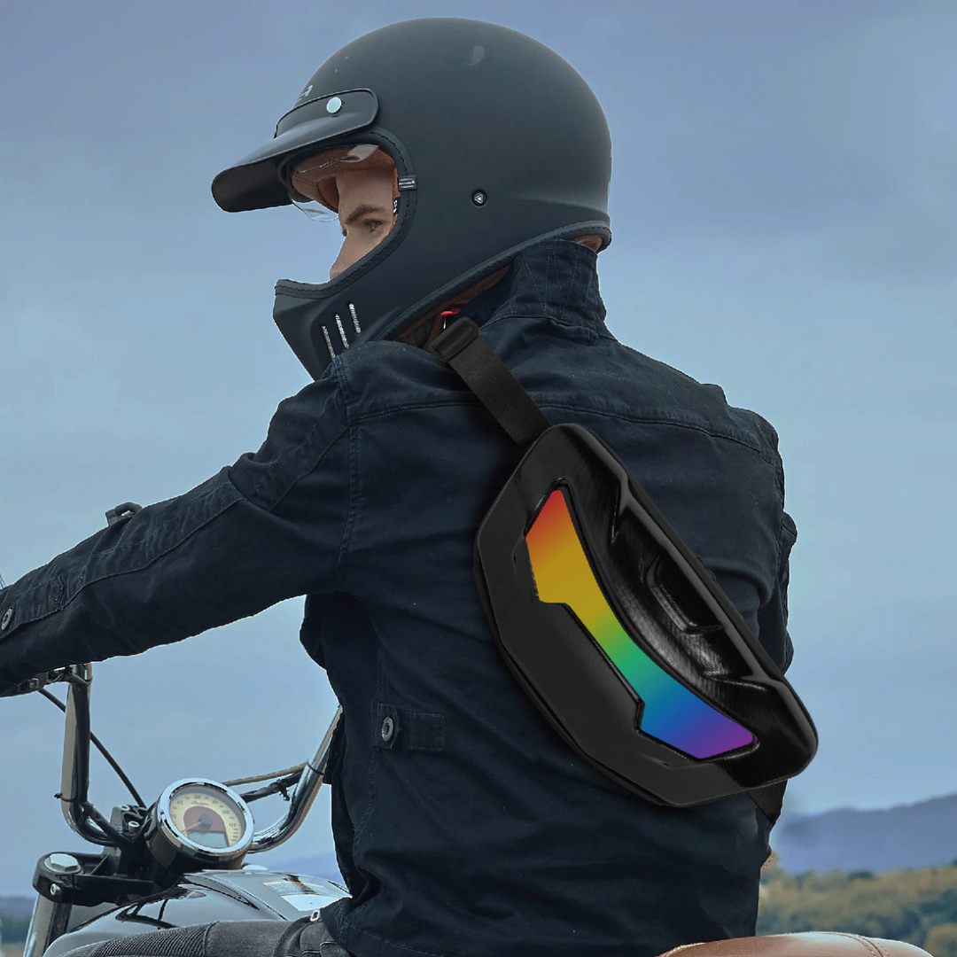 Pixel Shadow Led Waist Bag