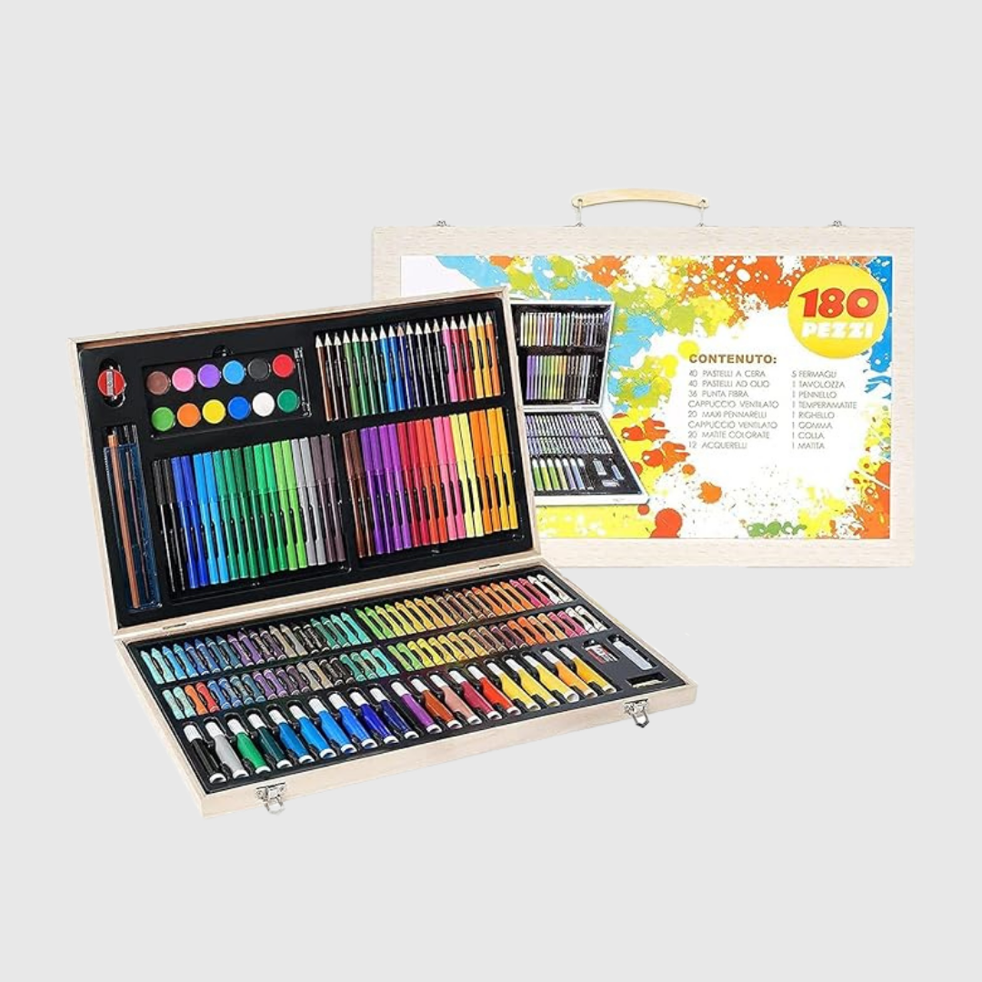 180-pcs Set Of Children's Watercolor Pencils