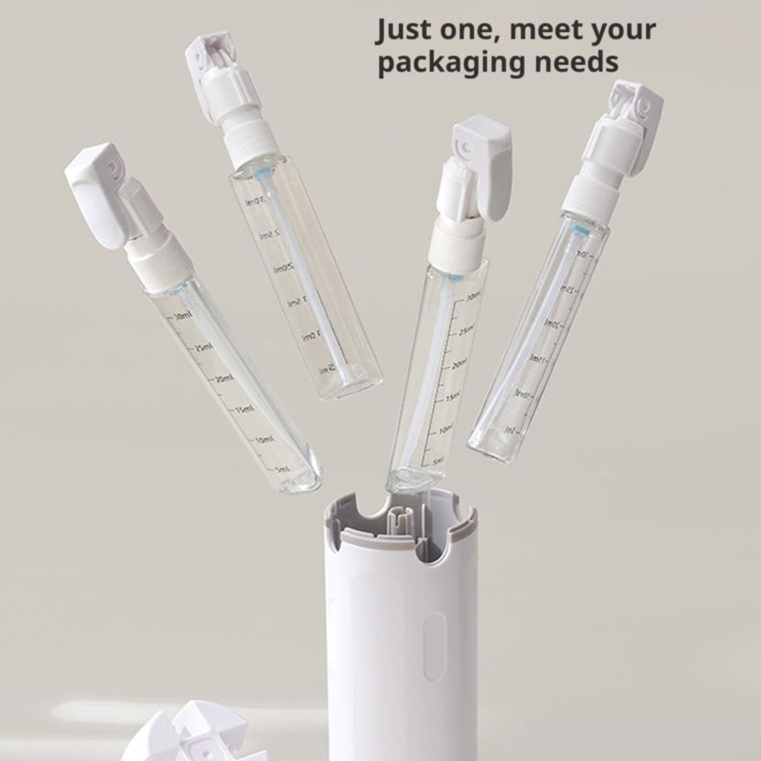 4In1 Travel Bottle Dispenser