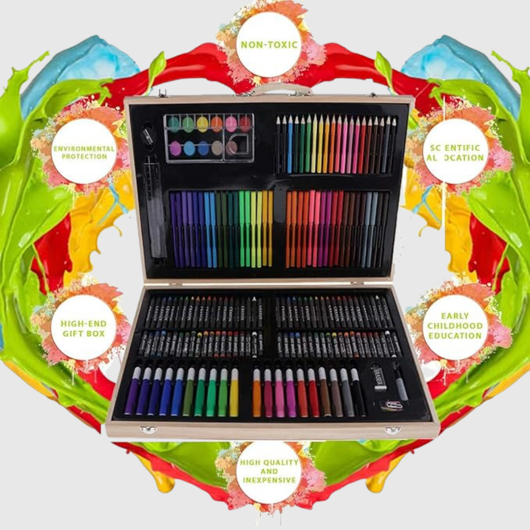 180-pcs Set Of Children's Watercolor Pencils