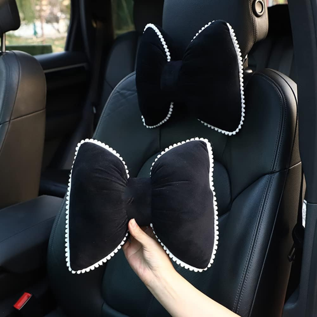 Car Headrest Birdseye Floral
