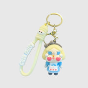 Flocked Crying Baby Pendant