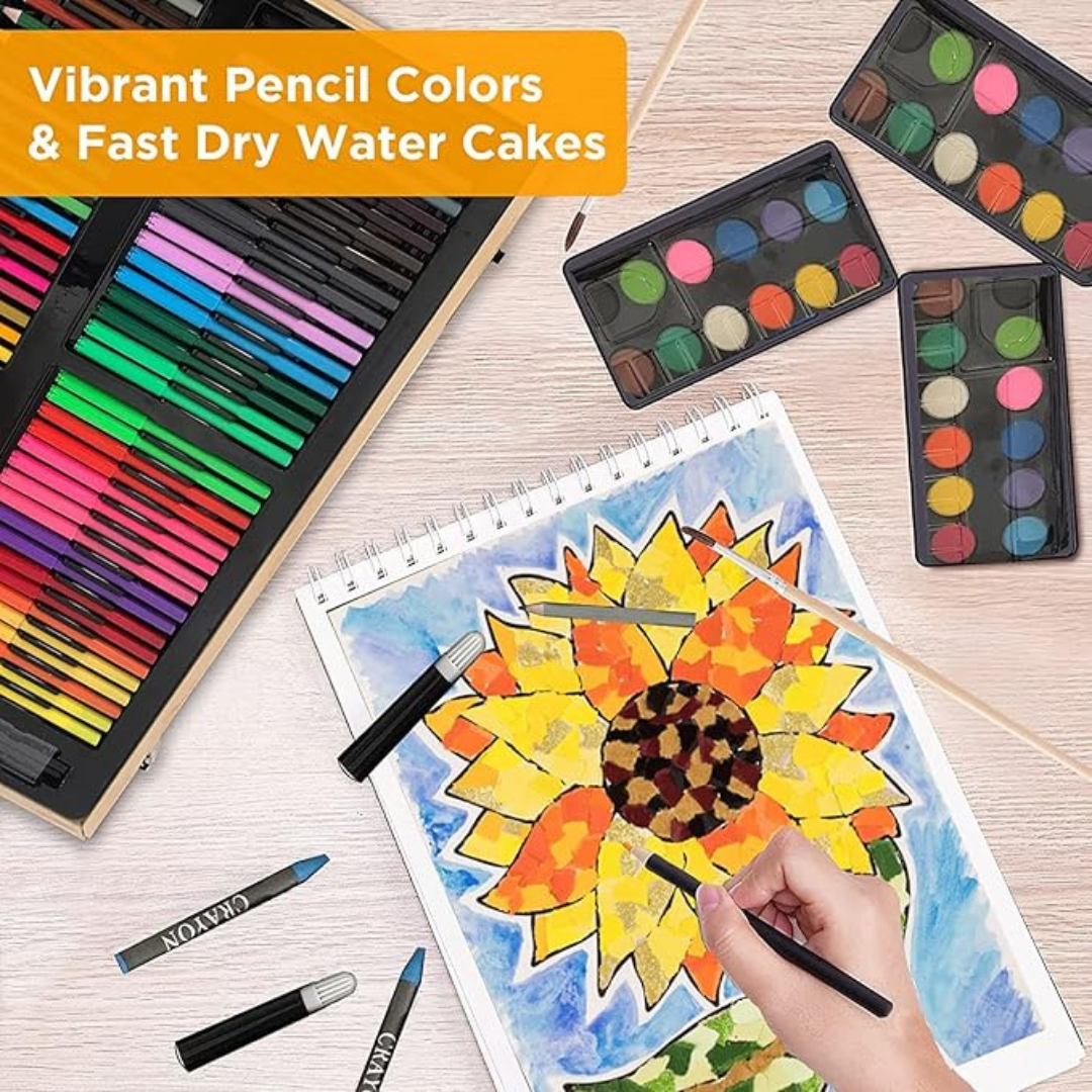 180-pcs Set Of Children's Watercolor Pencils