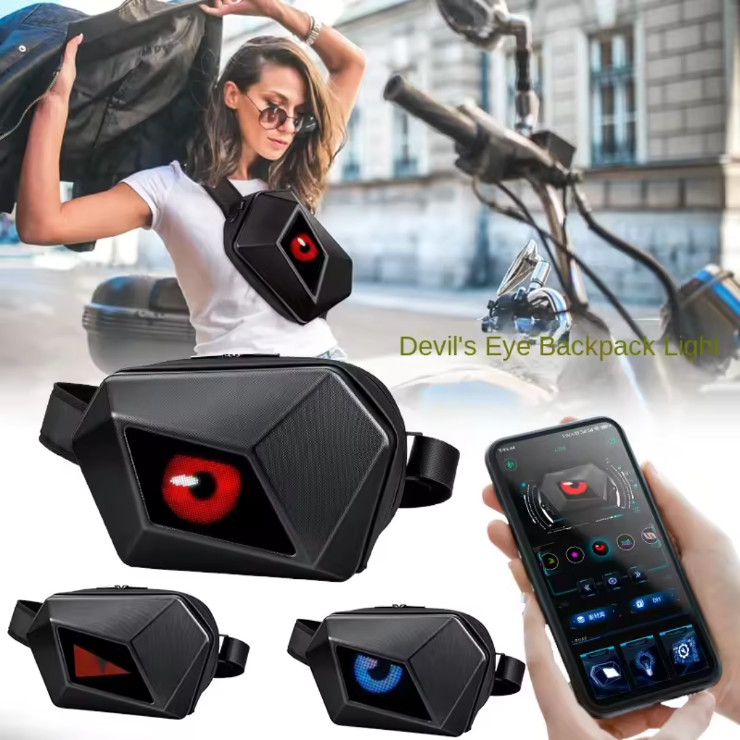 Devil Eye Led Waist Bag