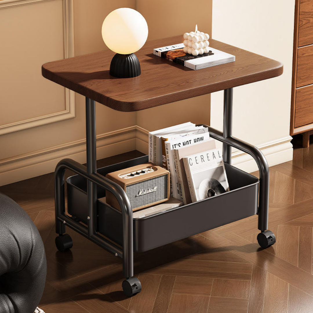 Double Decker Coffee Table Trolley