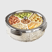 Water Ripple Dried Fruit Plate