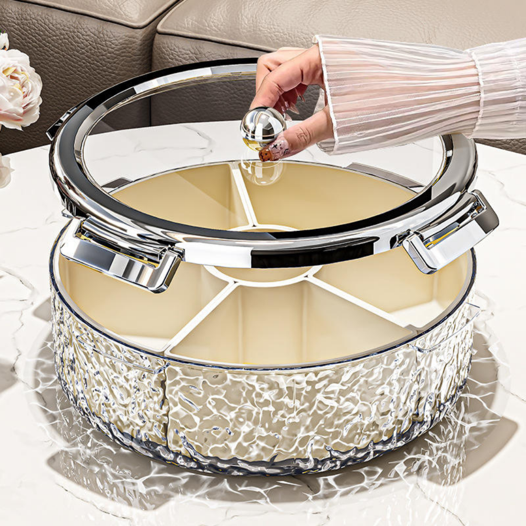 Water Ripple Dried Fruit Plate