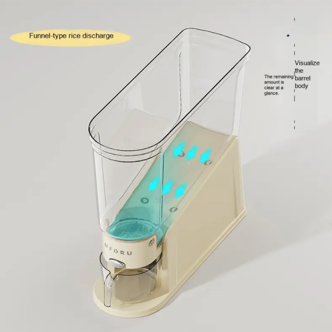10kg Press Top Rice Container