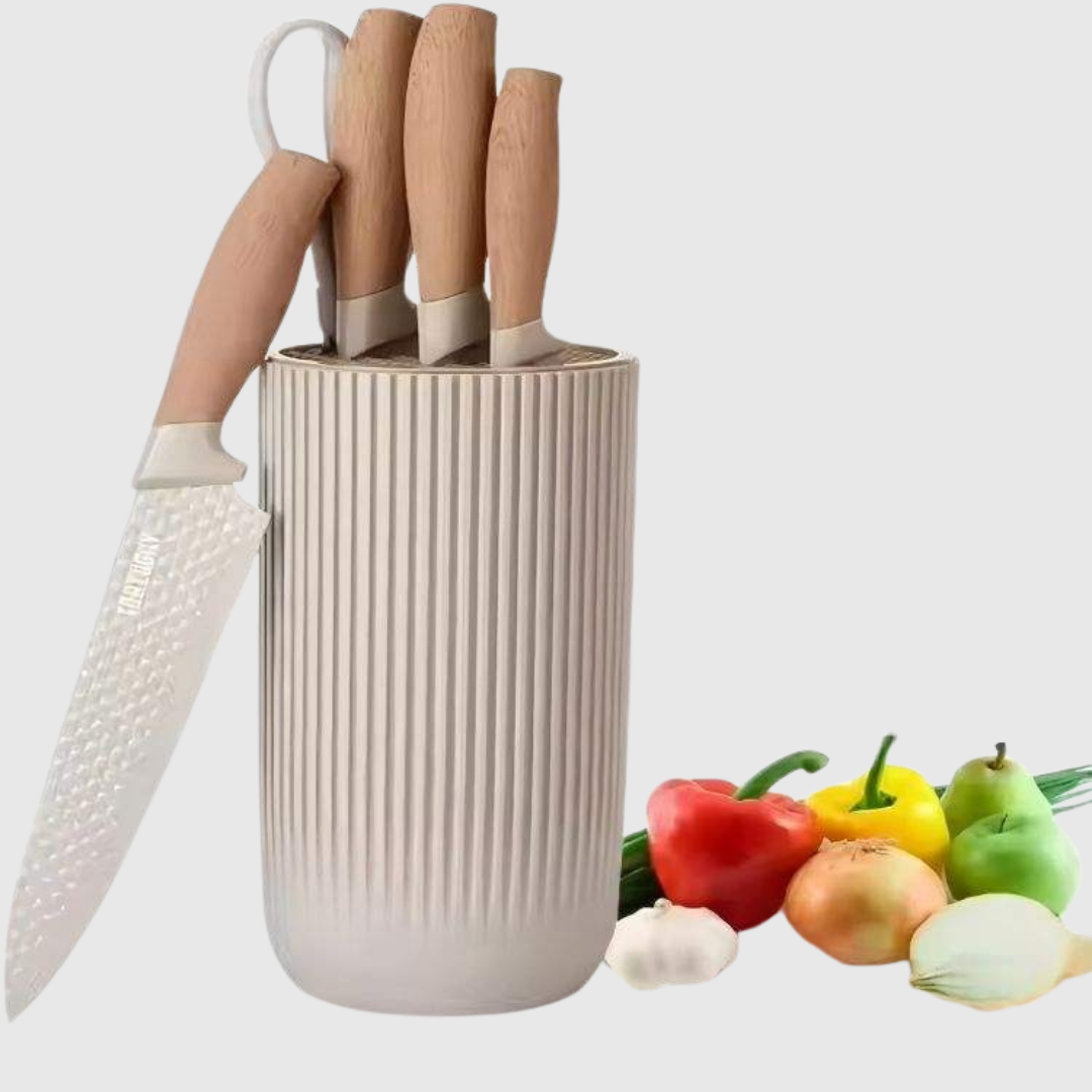 6 Piece Kitchen Knife Set