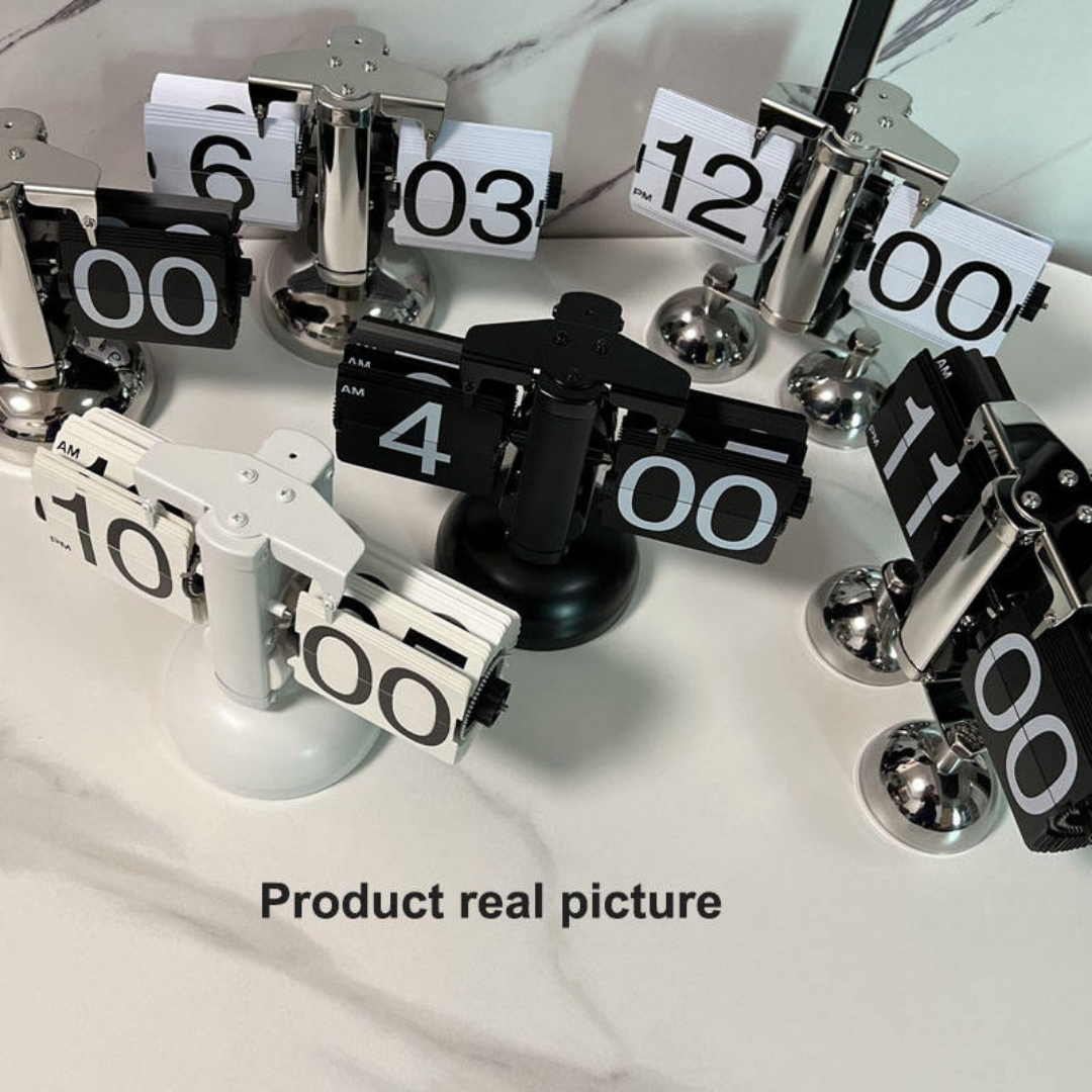 Automatic Page Turning Clock