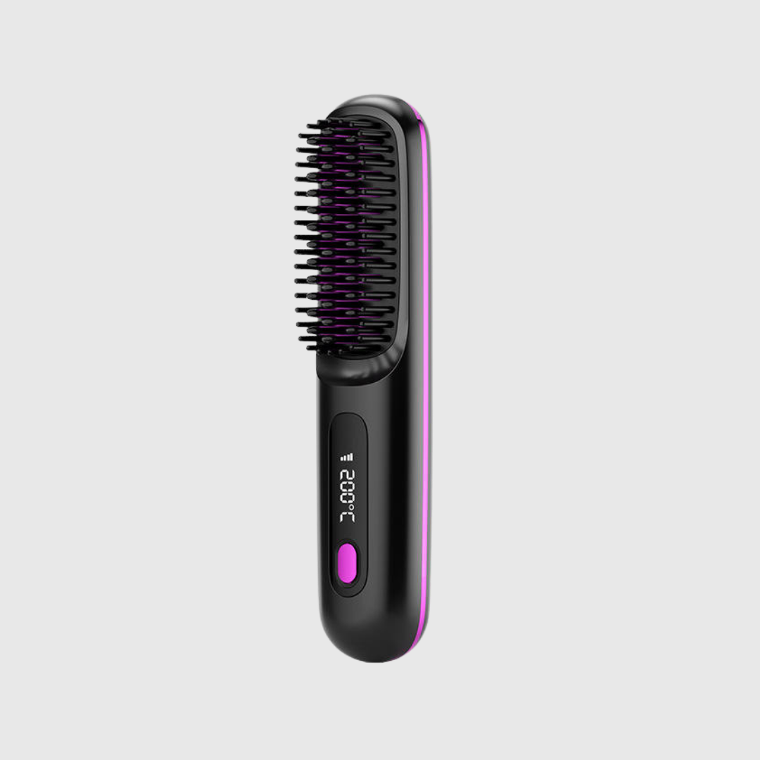 Iron Hair Straightener Brush