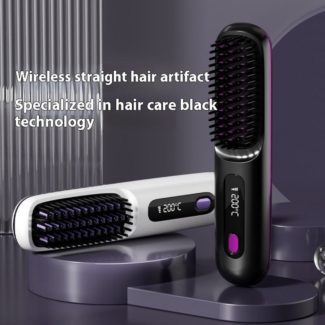 Iron Hair Straightener Brush