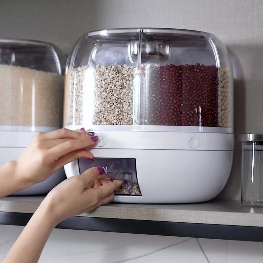 Rotating Multigrain Container Big