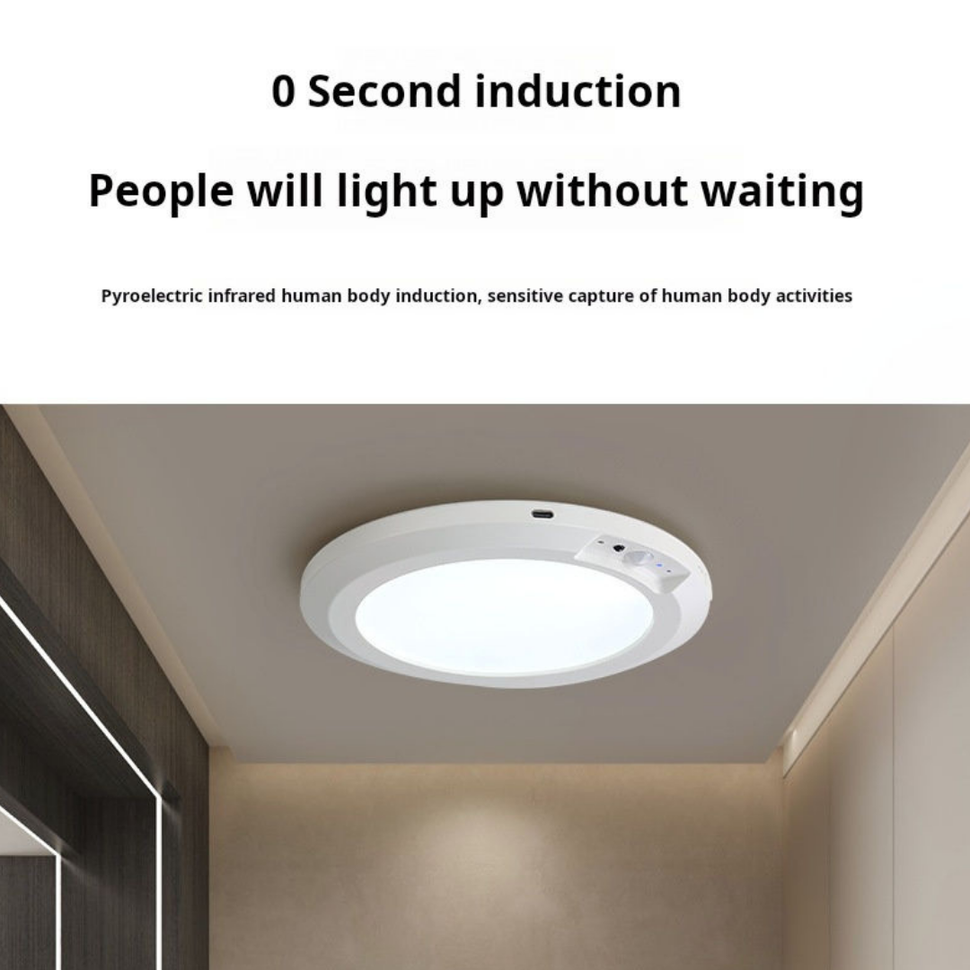 Motion-Sensor Ceiling Light